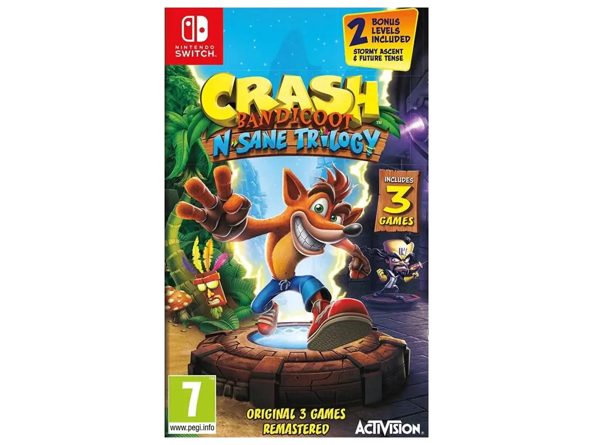 Crash Bandicoot N.Sane Trilogy (Switch) - Pennybridge Collectibles