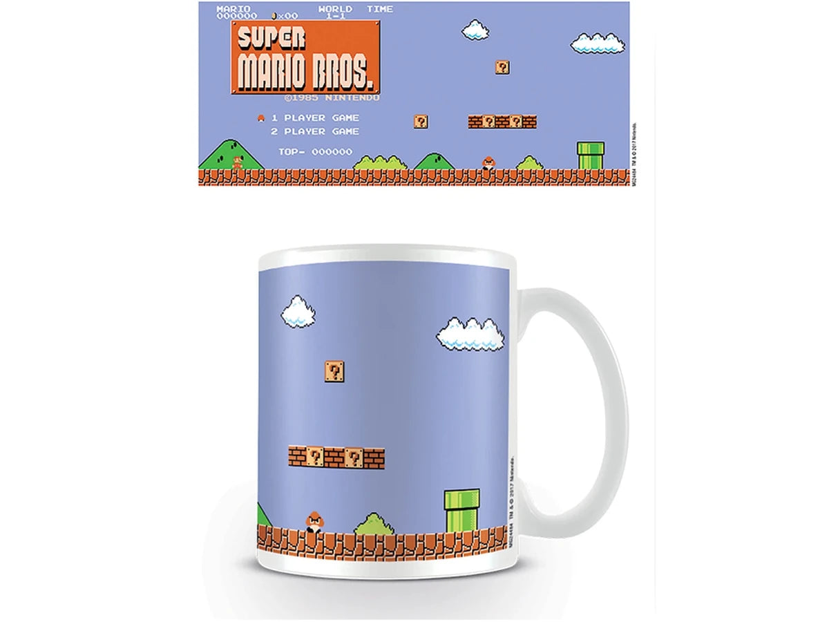 Gaming Mugg - Nintendo: Super Mario Retro Title - Pennybridge Collectibles