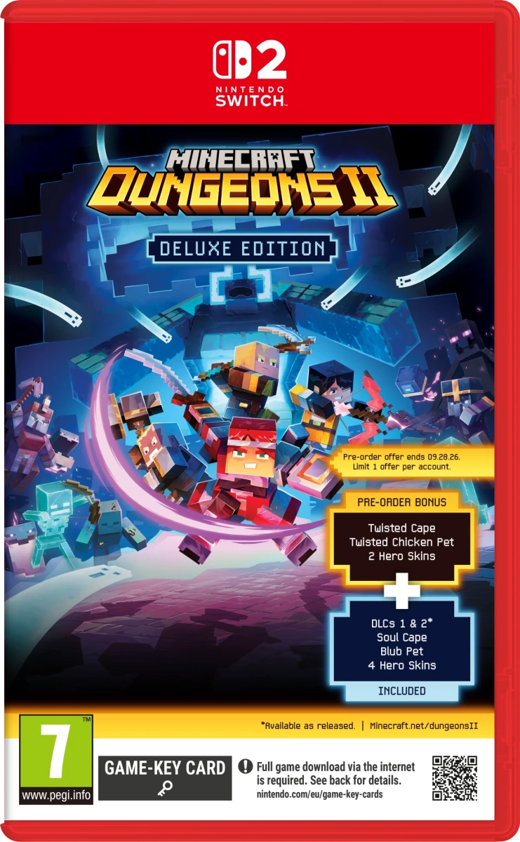 Minecraft Dungeons II: Deluxe Edition | Switch 2 - Pennybridge Collectibles