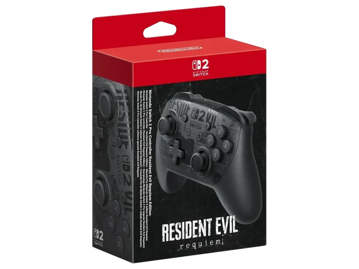 Nintendo Switch 2 Pro Controller – Resident Evil Requiem Edition (Prelimärt pris) - Pennybridge Collectibles