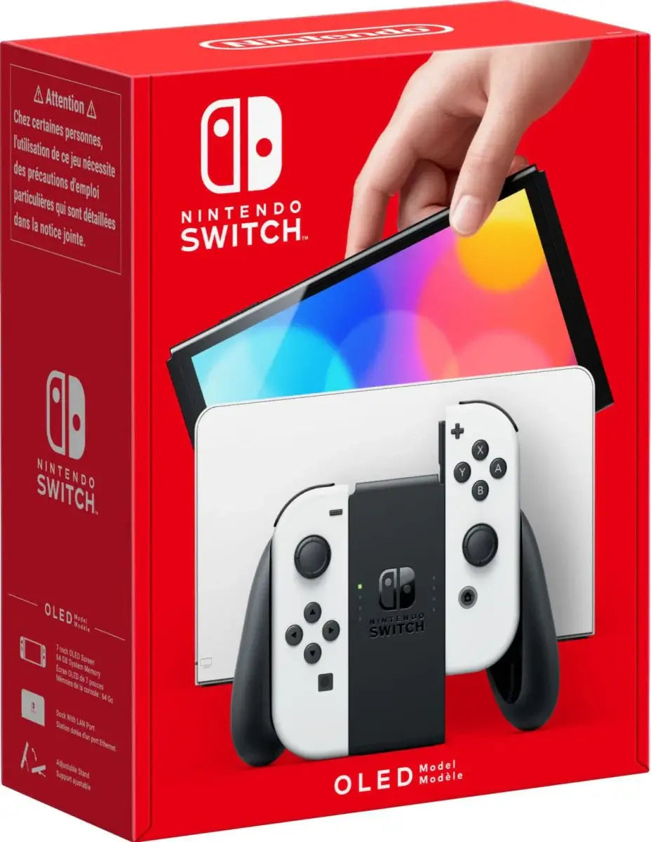 Nintendo Switch OLED (Vit) - Pennybridge Collectibles