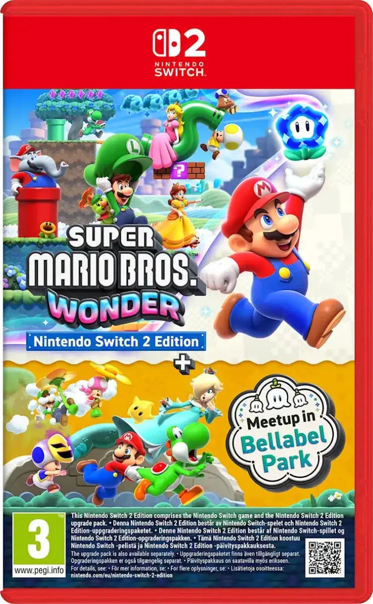 Super Mario Bros. Wonder + Meetup i Bellabel Park (Switch 2) - Pennybridge Collectibles
